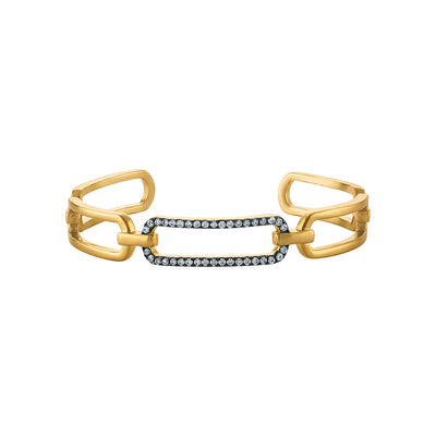 Golden Link Cuff - Josefina Jewels