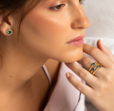 Emilia Colorful Ring - Josefina Jewels