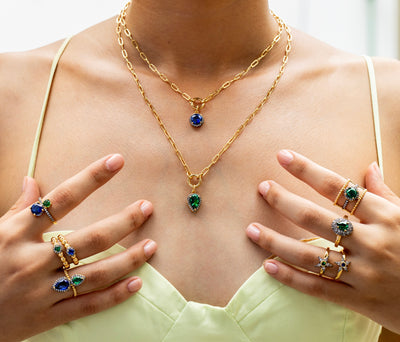 Colorful Star Ring - Josefina Jewels