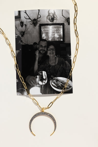 Fifi Long Horn Necklace - Josefina Jewels