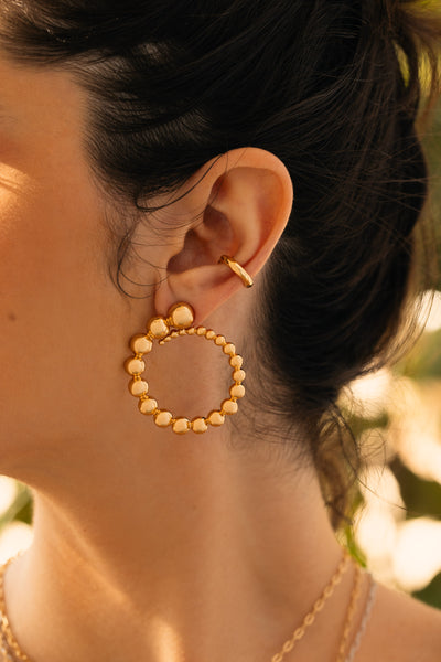 Hammered Ear cuff - Josefina Jewels