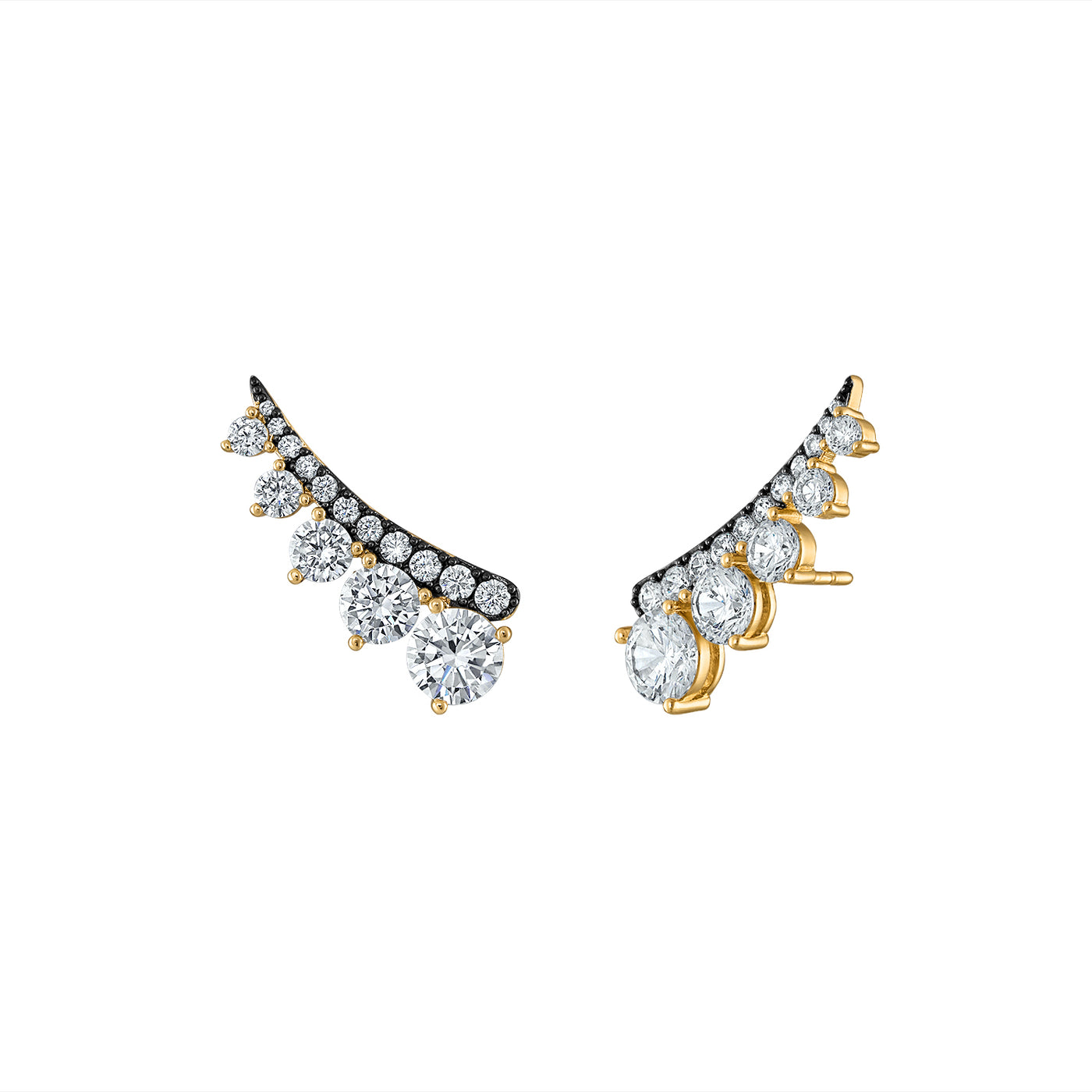 Amara Ear Climber Earrings - Josefina Jewels