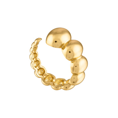 Olivia Golden Serpent Ring - Josefina Jewels
